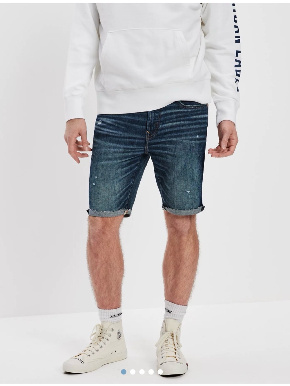 American eagle air flex  denim shorts